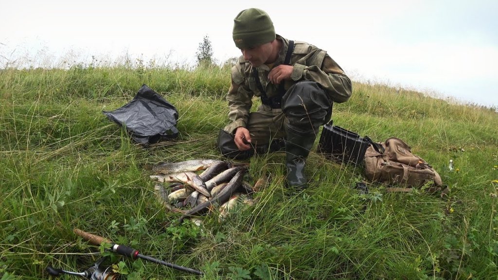 Вот это клев на рыбалке. Рыбалка с берега. Вот это клев на рыбалке. Рыбалка с берега.