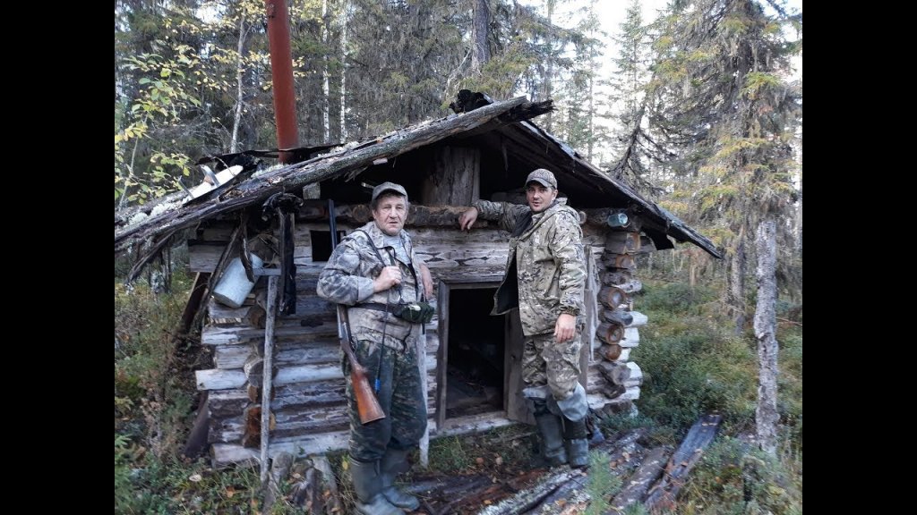 Поездка в лес на 10 дней. Охота. Рыбалка. Осень 2018.