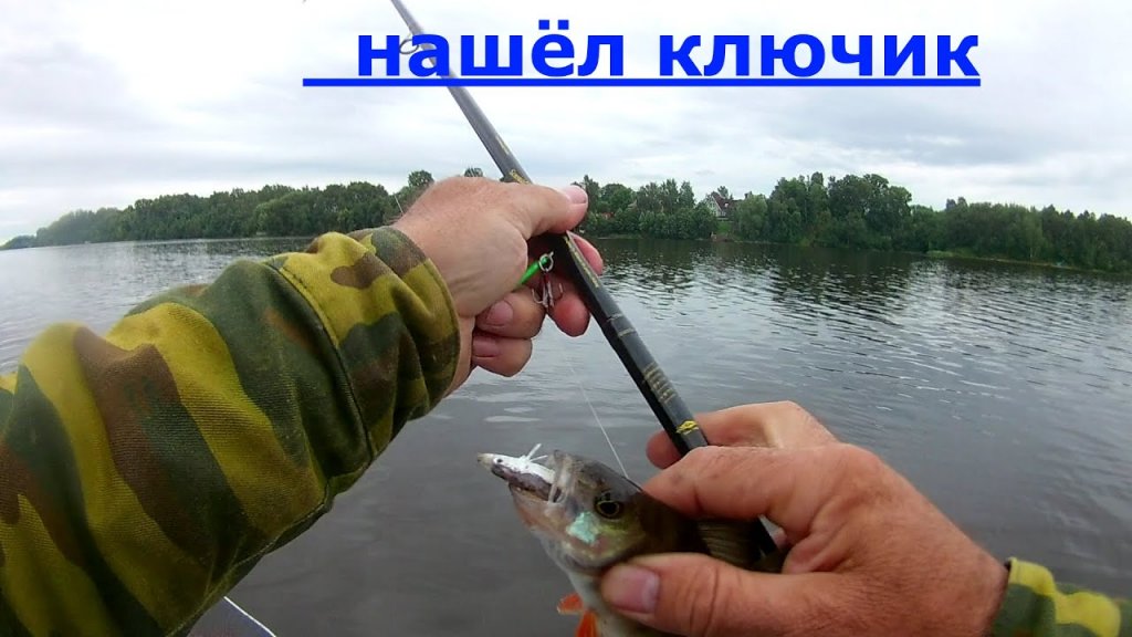 Рыбалка на окуня. Нашёл ключик.