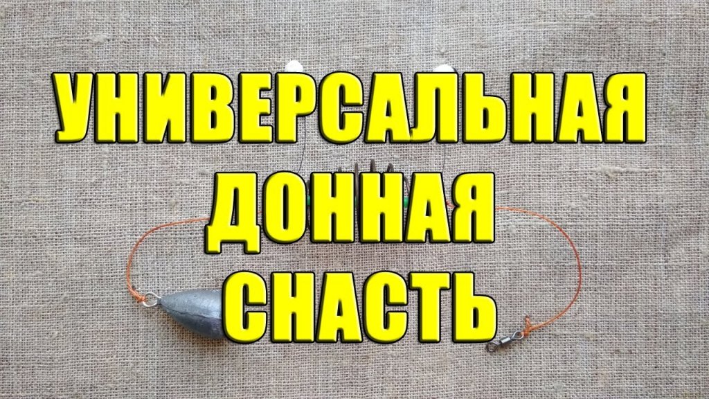 Простая универсальная донная снасть на карася и карпа Простая универсальная донная снасть на карася и карпа