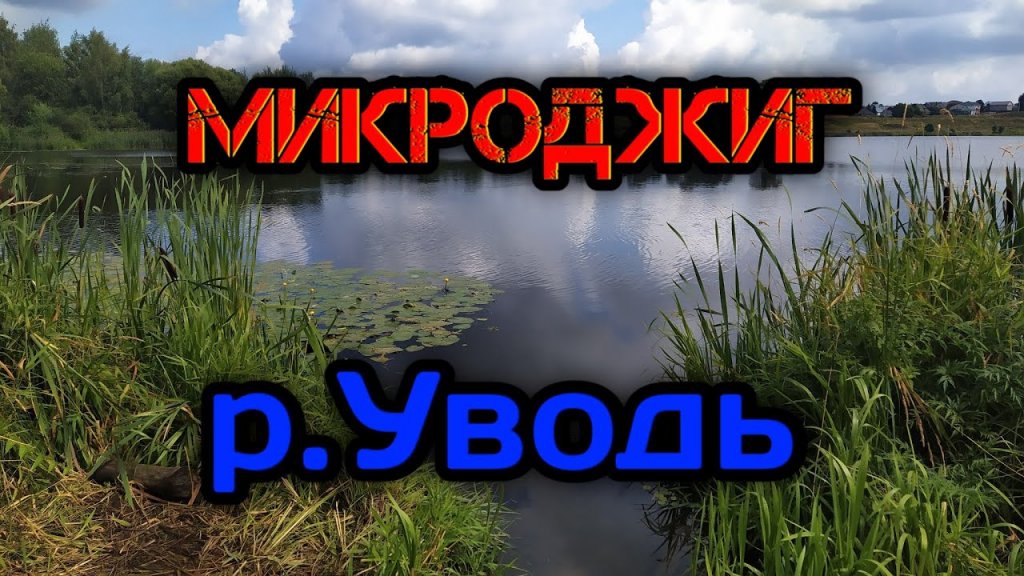 Микроджиг на реке Уводь в черте города. Рыбалка в Иваново. Ловля окуня и плотвы на спиннинг.