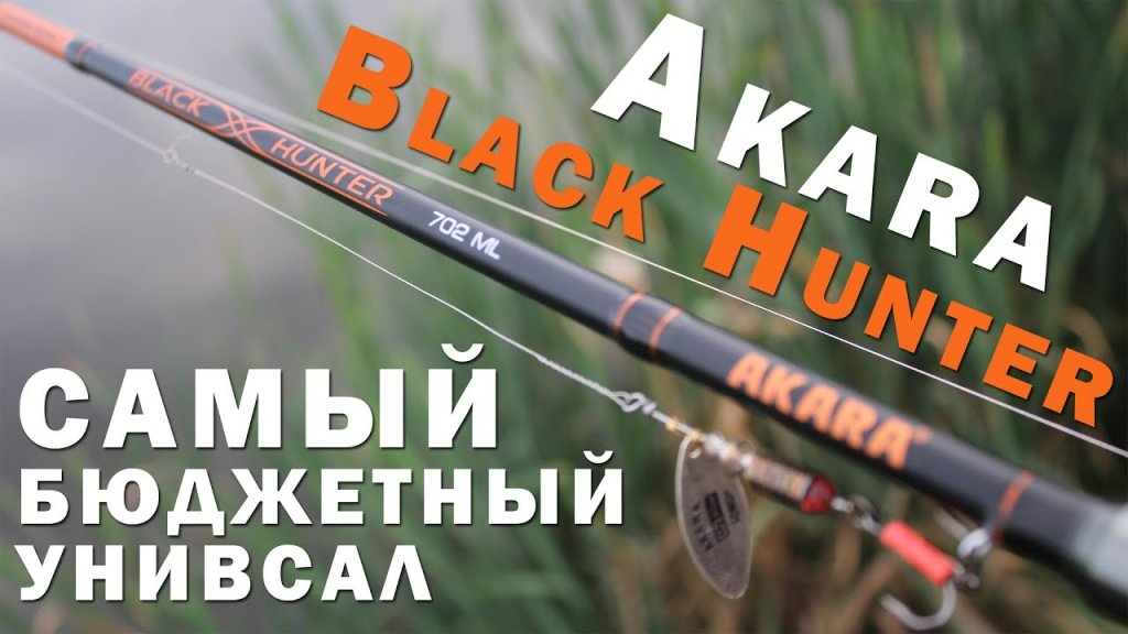 Универсальный бюджетный спиннинг - Akara Black Hunter / обзор Иван Мазовка