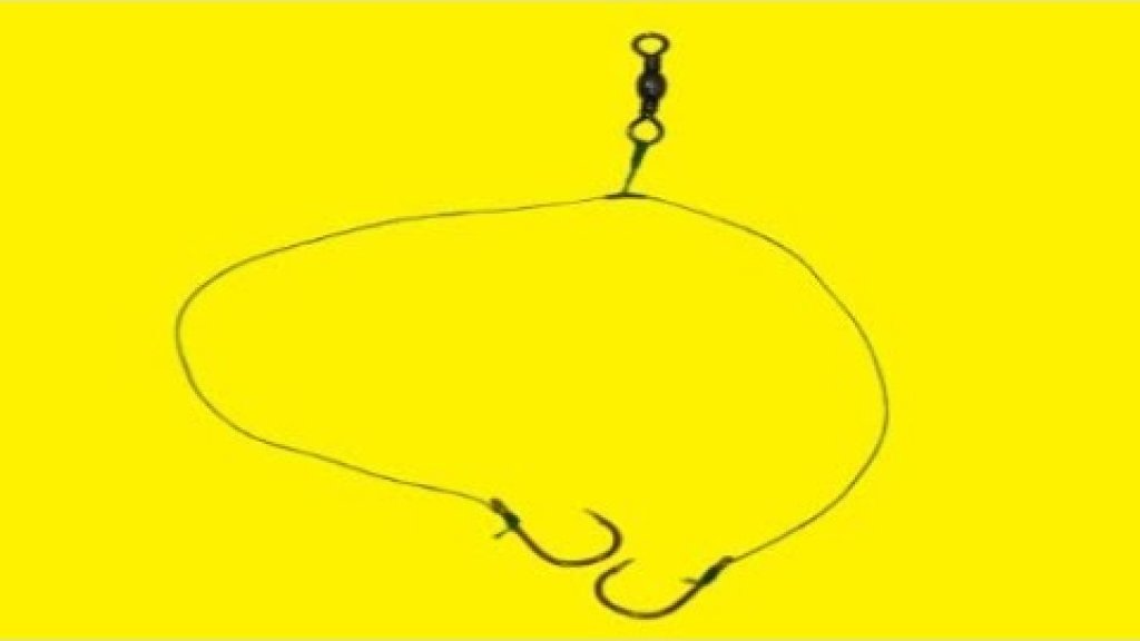 Как привязать два поводка на вертлюжке, чтобы не слипались |  Best fishing knots for fishing line