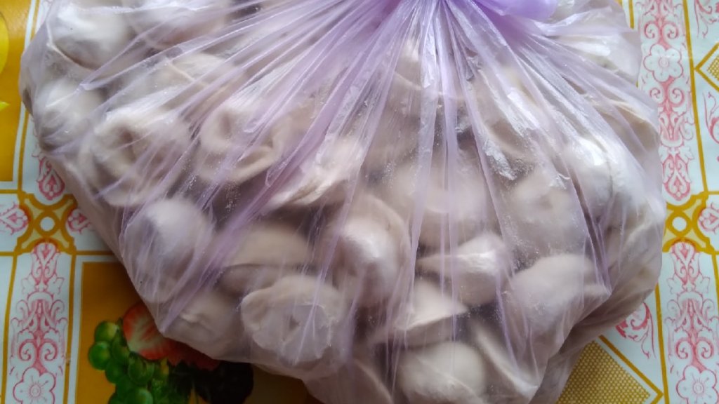 Жареные пельмени из щуки. Жареные пельмени из щуки.