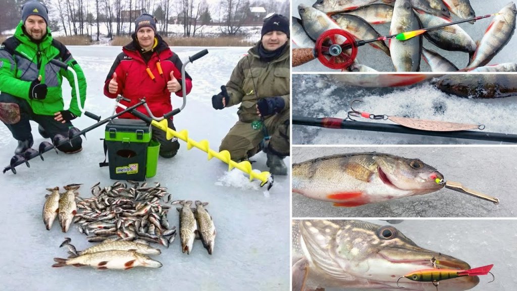 Зимняя рыбалка на блесну и балансир