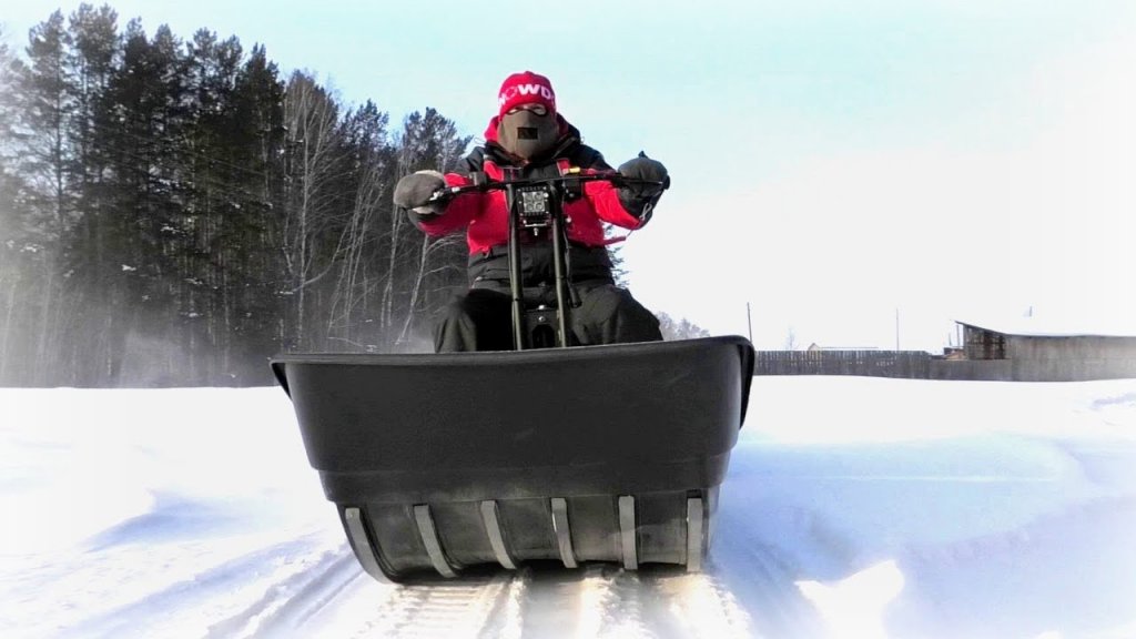 Мотобуксировщик Snowdog Twin Pro будет покорять Сибирский снег вместе с нами!
