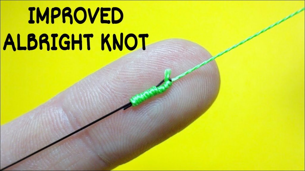 Соединительный узел improved albright knot. Как связать леску между собой. Лайфхаки и самоделки
