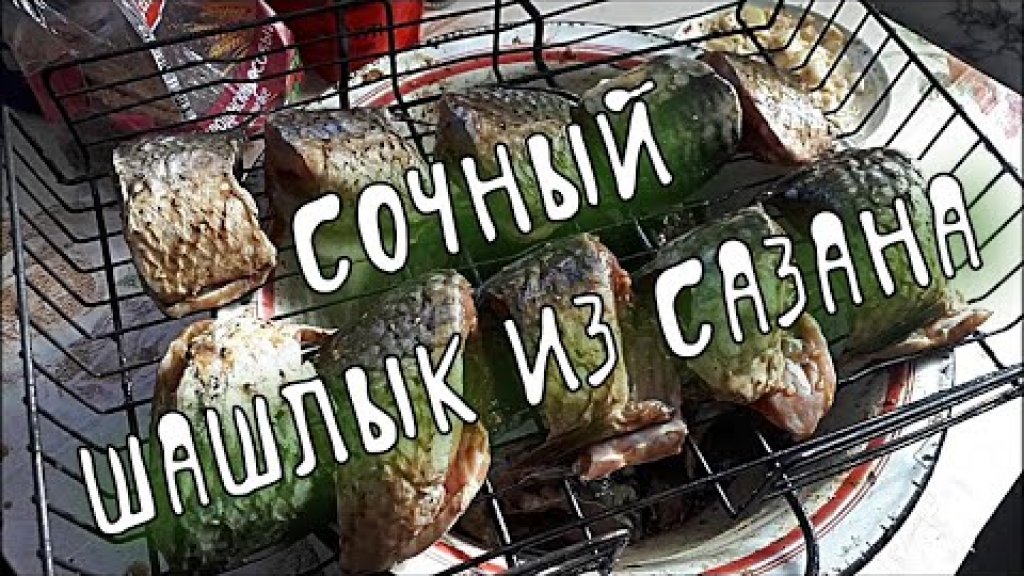 Сочный Шашлык из Сазана! Простой и обалденно вкусный рецепт!