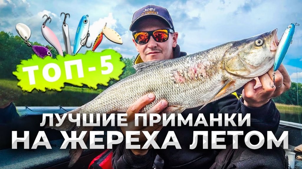 ТОП-5! Лучшие приманки НА ЖЕРЕХА ЛЕТОМ в жару / Рыбалка на Днепре 2021