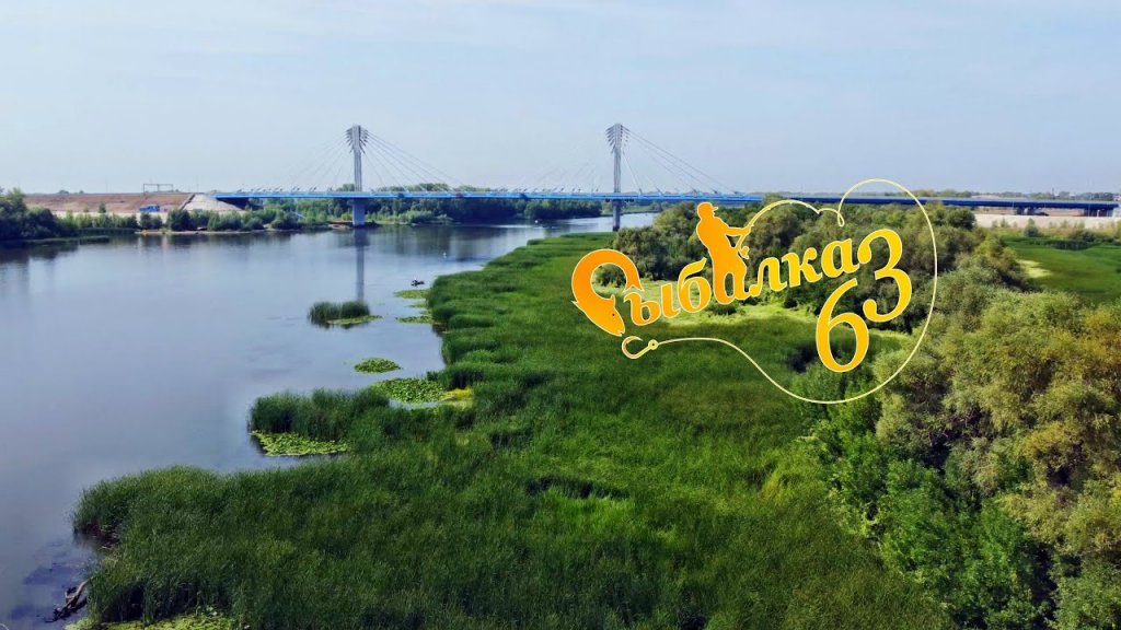 С высоты птичьего полета река Самара, район Кировского моста  Видео снято с DJI mini 2