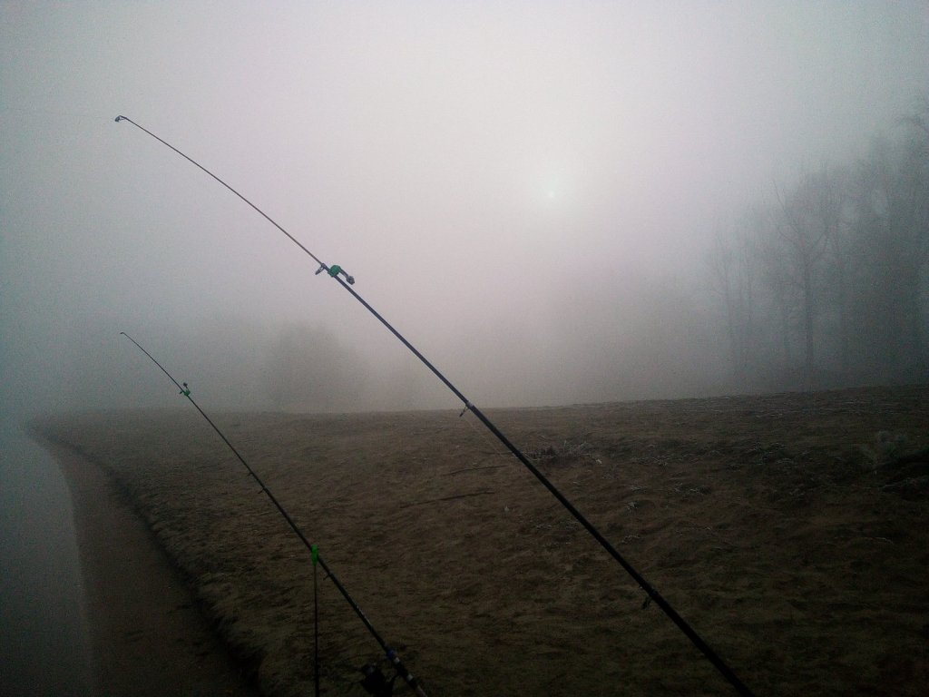 Воскресений туман на Оби.