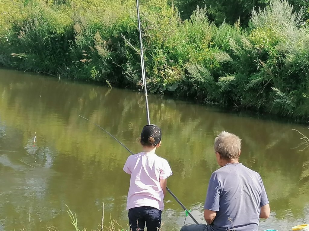Рыбалка с малышами