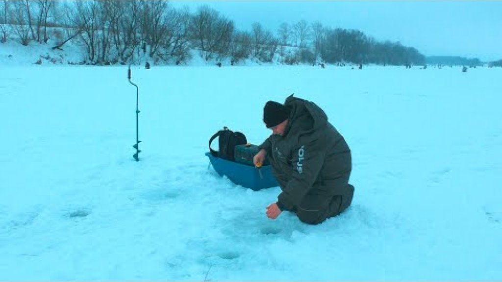 Зимняя рыбалка на Дону. Подводные съемки