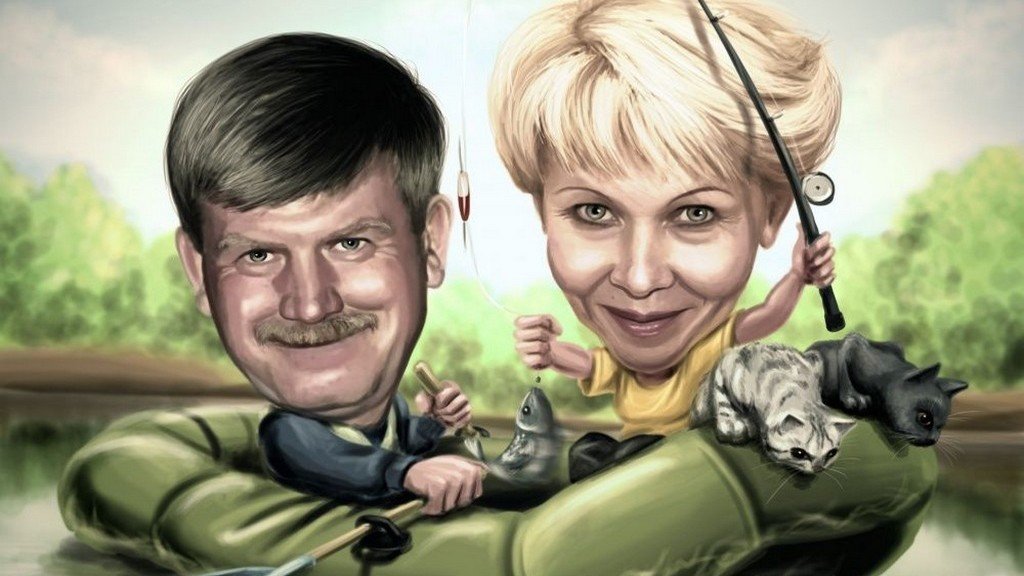 Муж-рыбак сделал маникюр... Муж-рыбак сделал маникюр...