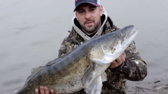 Рыболовные трофеи: огромного судака поймали в низовьях Обского моря на выходных