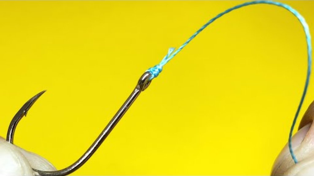 Лучший рыболовный узел palomar knot 95%. Как привязать крючок к леске