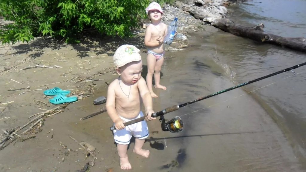 Мини-фотоконкурс «Наши дети на рыбалке!»