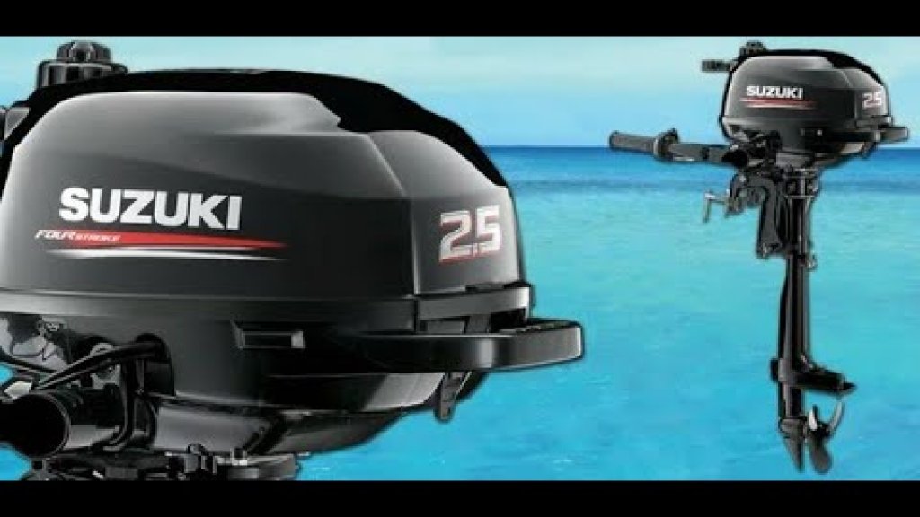 НОВЫЙ мотор suzuki 2.5 и лодка флинк  NEW suzuki 2.5 engine