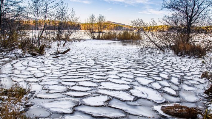 Прогноз ледовой обстановки на водоёмах НСО