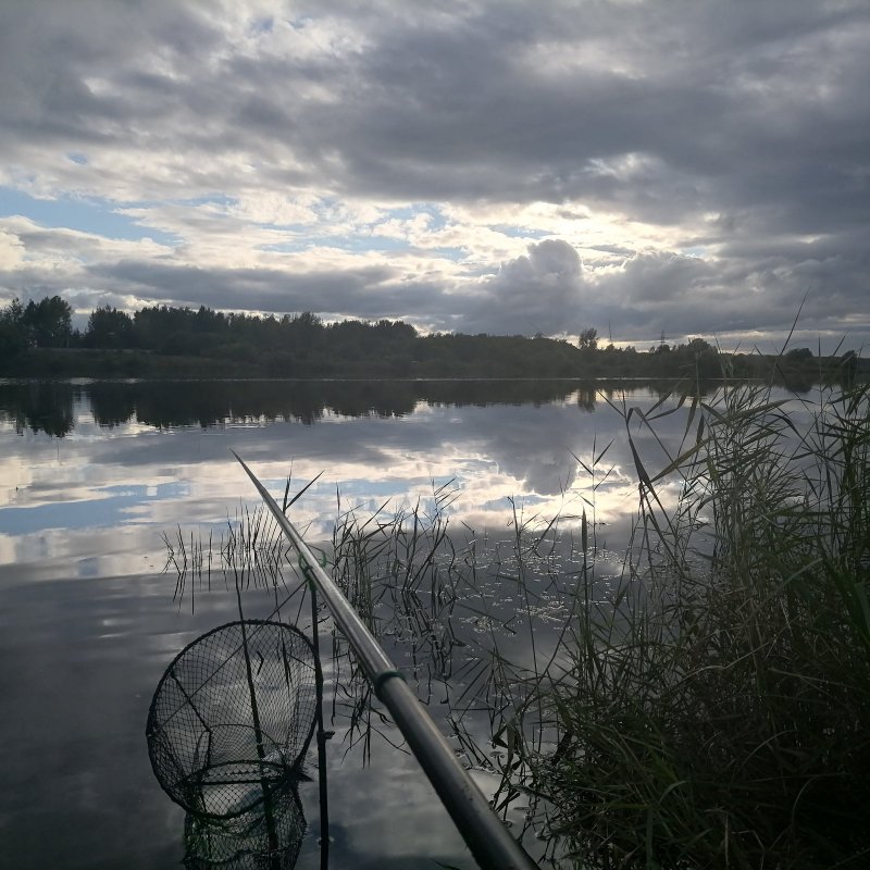 Осенний поплавок.🌦️