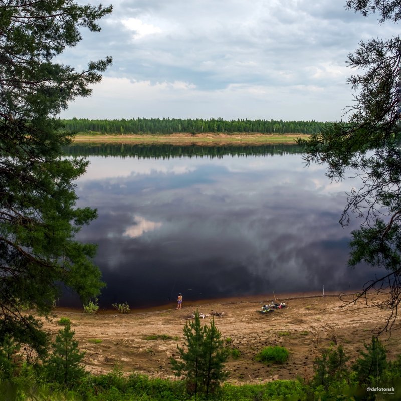 На Вилюе в местечке Мачыыс.