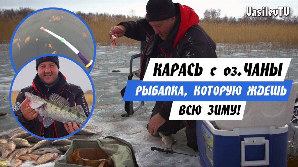Отменный клев упитанного карася на о.Чаны
