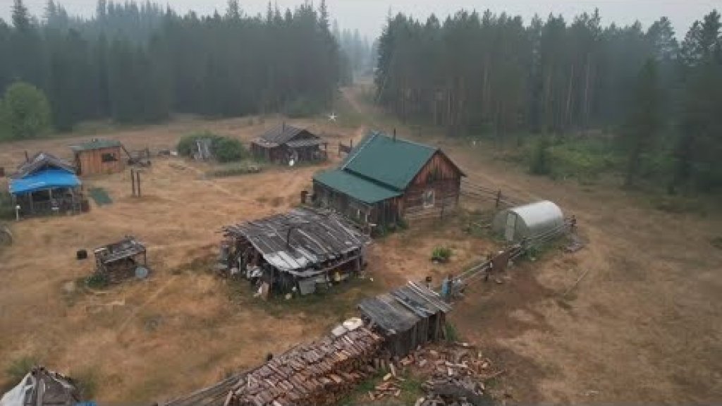 Встретили отшельницу в тайге Хабаровского края!