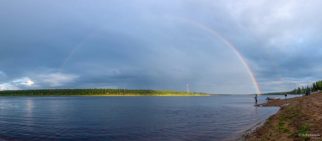 Рыбалка после дождика.