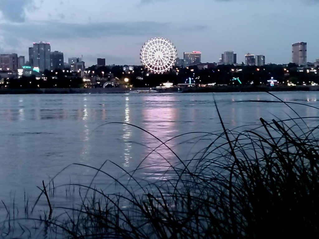 Сумеречная, городская Обь.