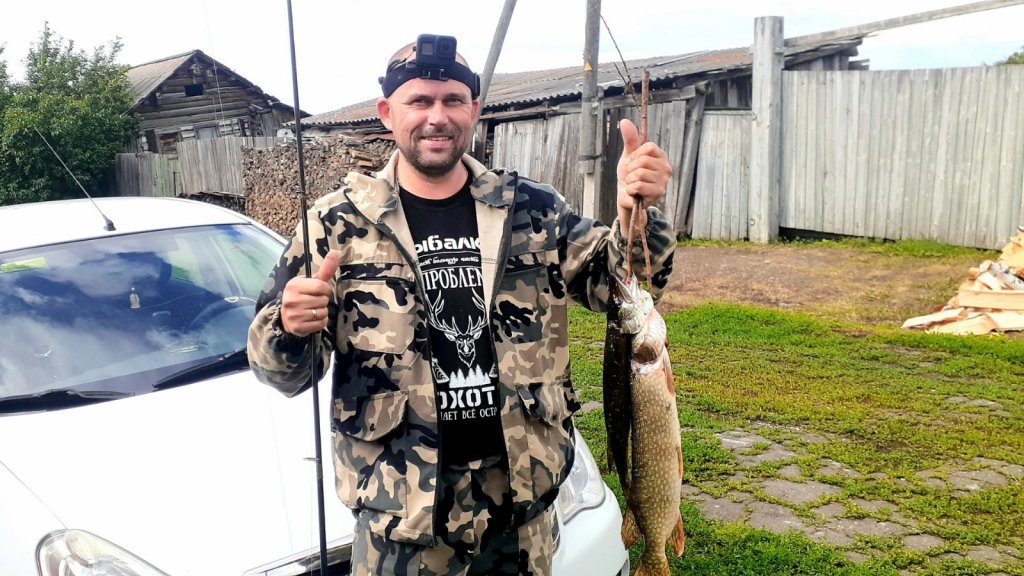 С реки Тартас.