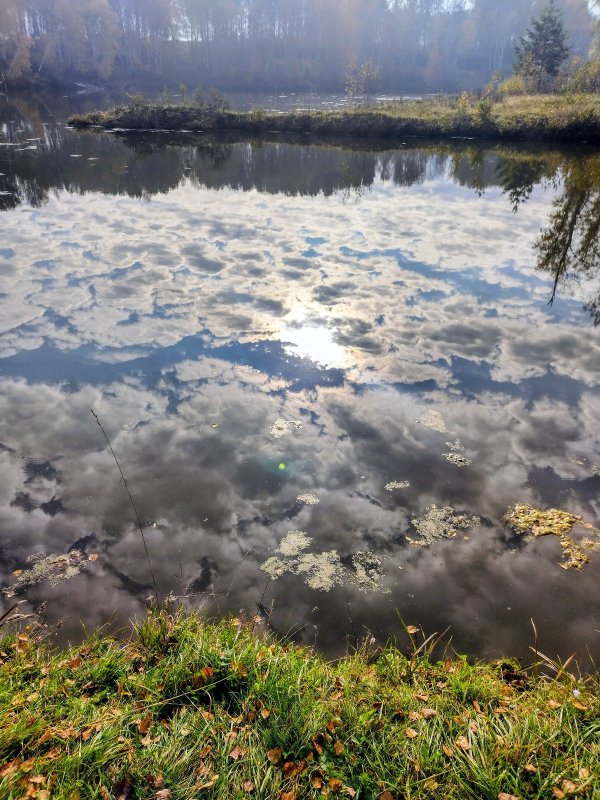 Облака в воде