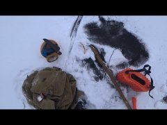 Первый лёд! Проверка снасти в октябре!