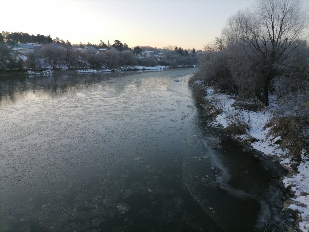 Река Иня 18.10.2025