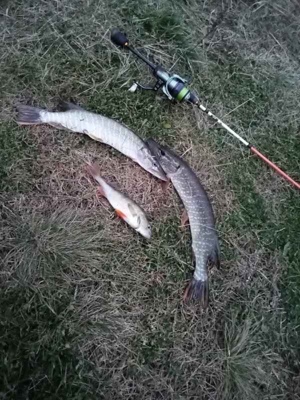 И даже с уловом!!!