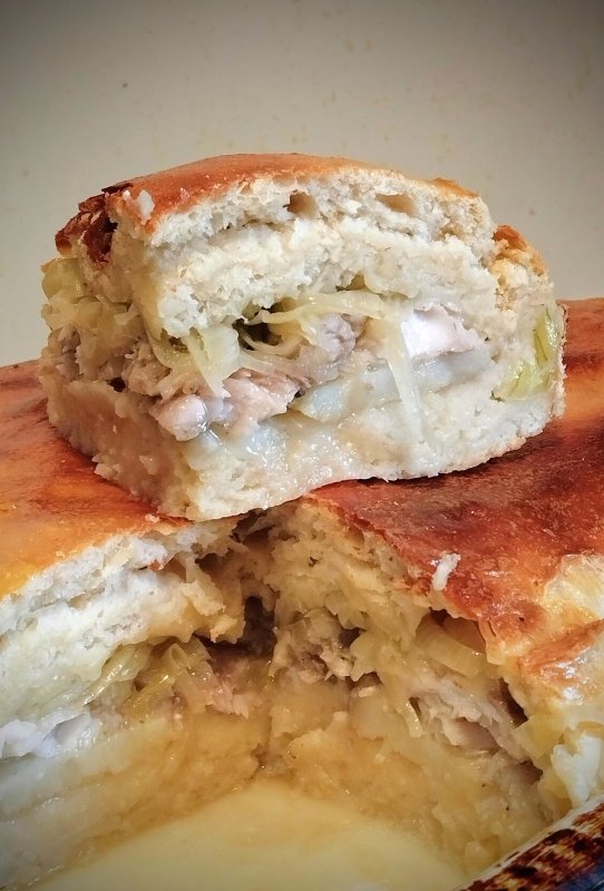 Состряпал рыбный пирог из ТаньВаньских окуней.