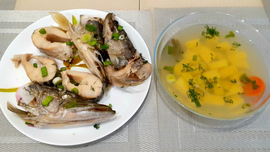 Щучья уха готова!