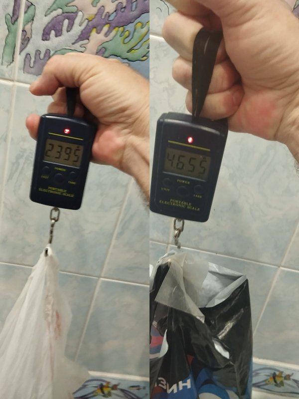 Улов за две поездки!..