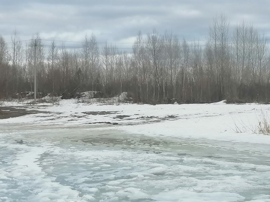 Последний лед.