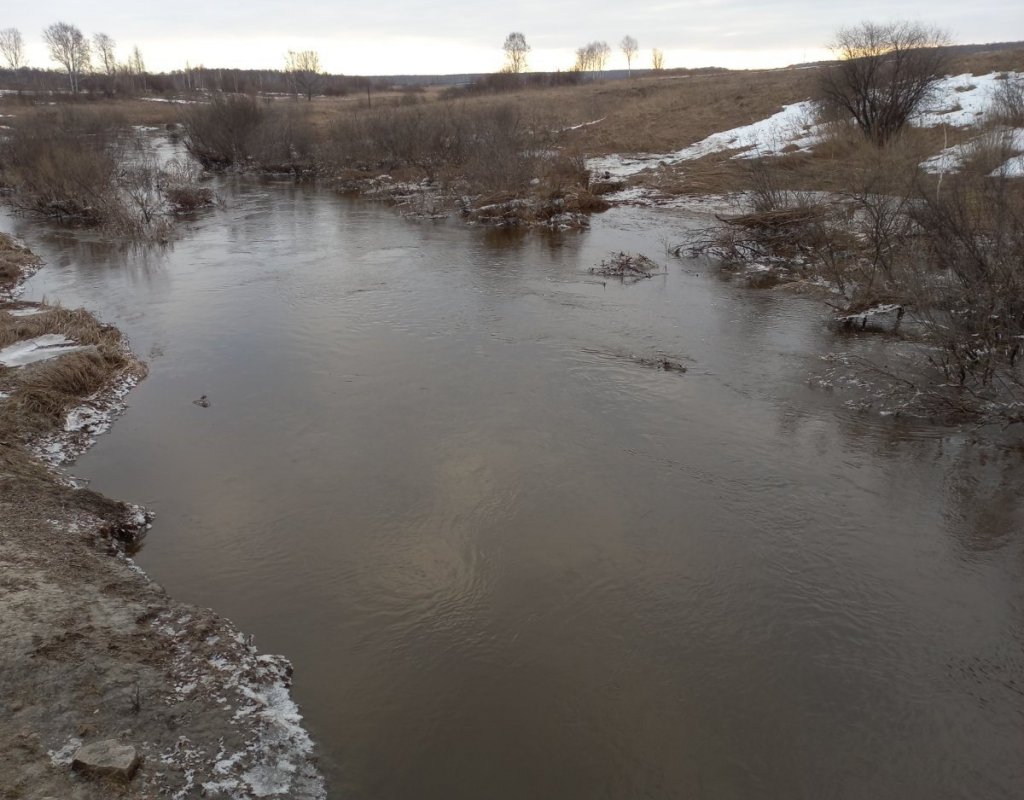 Холодно, вода упала...