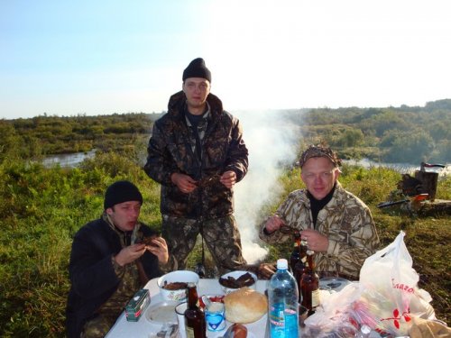 Легкий перекус жаренной уточкой