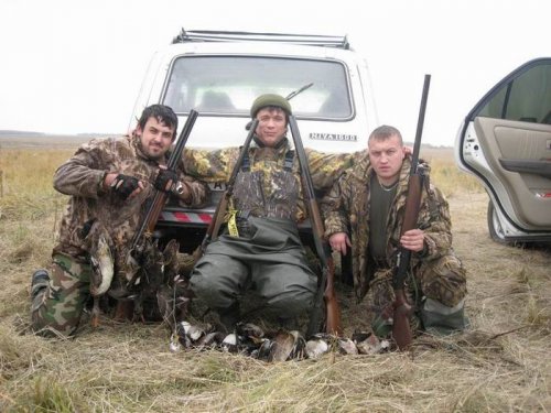 Осенняя охота 2008:
&quot;Братья по оружию&quot;