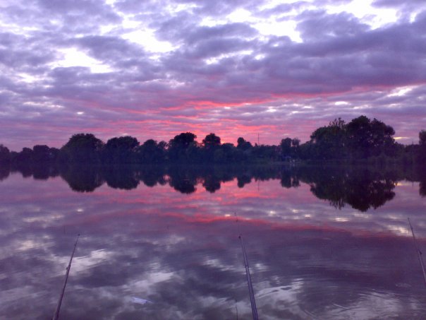 небо в озере, красиво, правда?