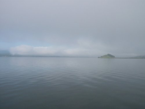 Утро на озере Парное.
