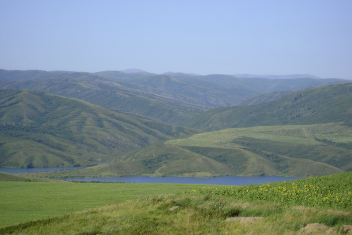 Сопки Рудного Алтая.Бухтарминское водох-ще 08 2010г.