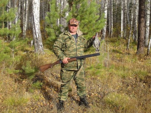 Первый рябчик в этом сезоне.