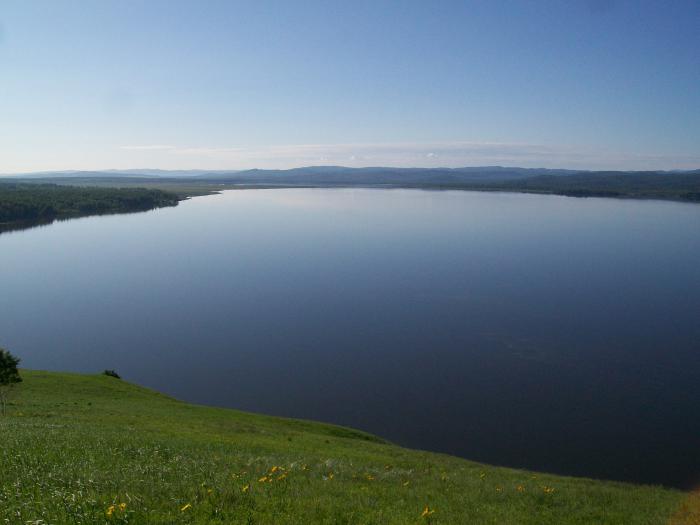 Карта озера берчикуль