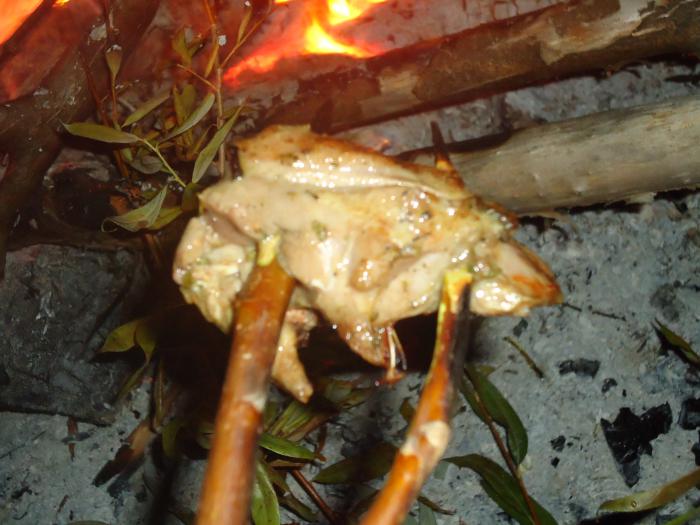 Все таже Осень, Костер и Мяско. 