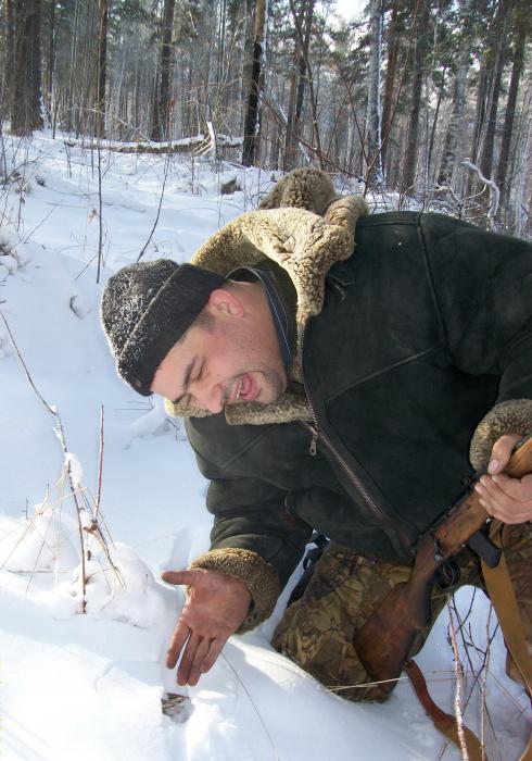 Свежий след!