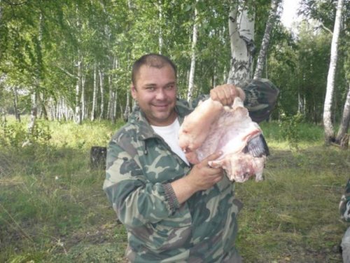 Будующий шашлык из сомятины