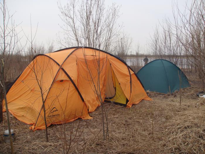 Удобная палатка!